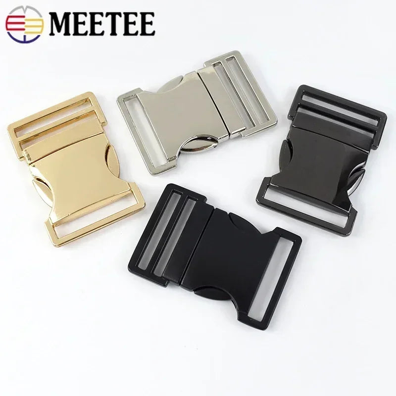 Praktische Metall Schnallen 20-38mm für Rucksack, Gürtel, Halsband, DIY