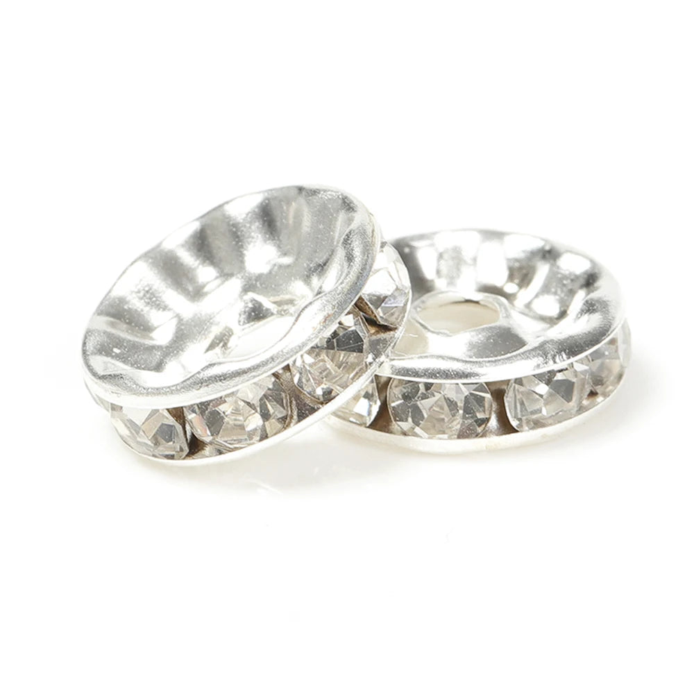 Dekorative Kristall Strass Perlen für DIY Schmuck