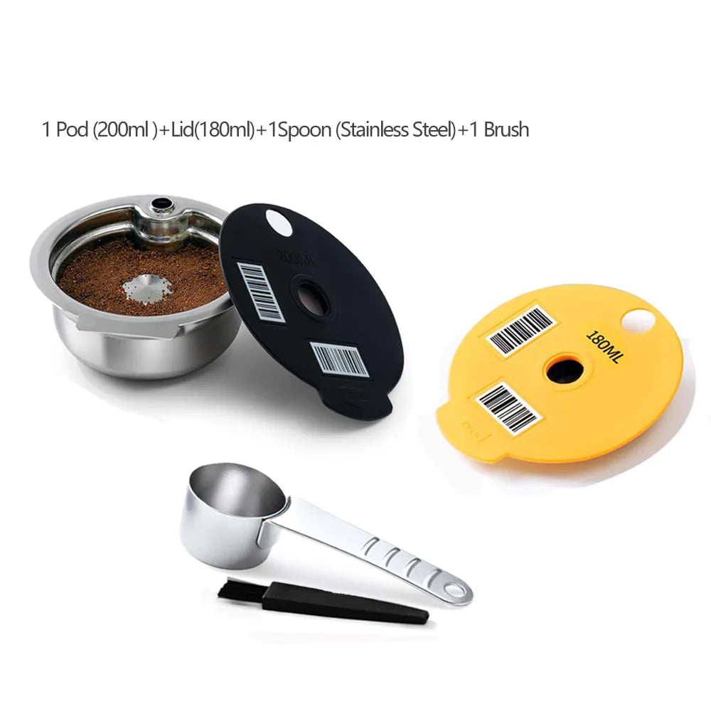 Wiederverwendbare Kaffeekapsel aus Edelstahl für Bosch Tassimo