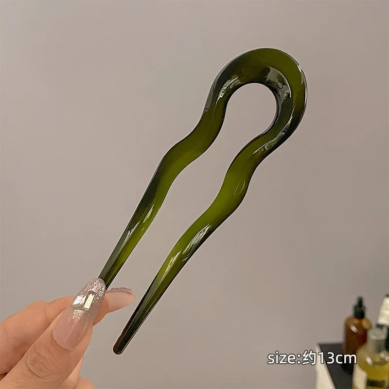 Eleganter Schmetterling Haarclip aus Acetat für stilvolle Frisuren