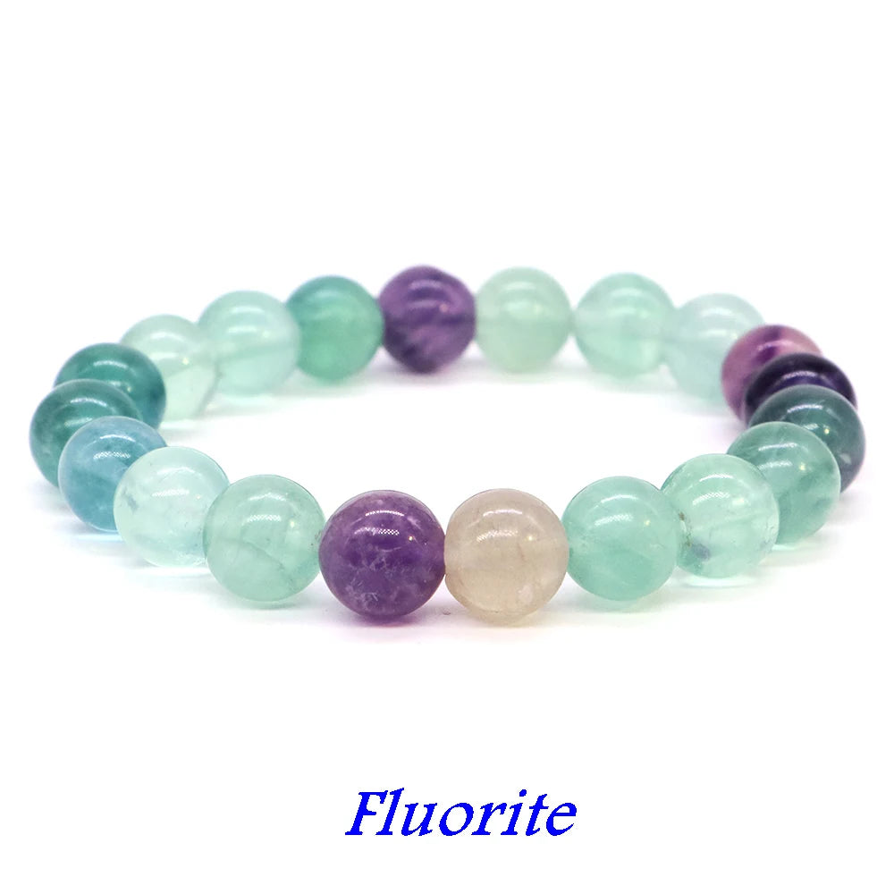 Natürliches Aquamarin Quarz Armband für Yoga und Meditation