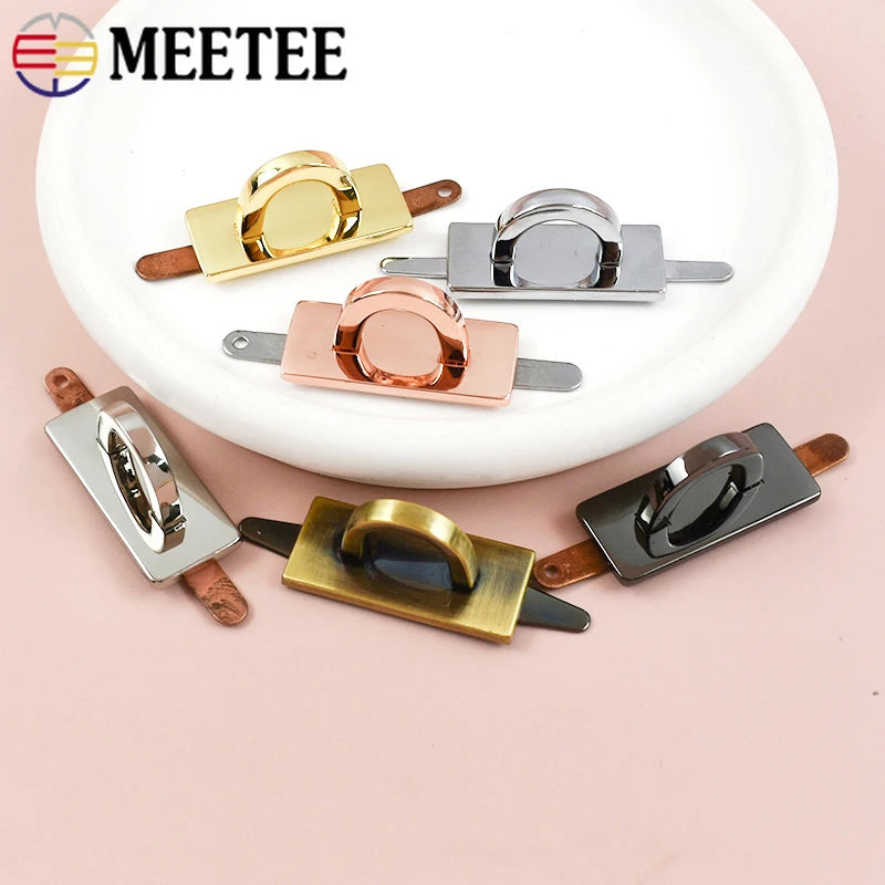 Metall Schnallen D Ring Clips Set für Taschen Gürtel DIY Zubehör 4 8 12 Stück