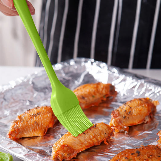 4er Silikonpinsel Set für Backen, Grillen, Kochen – Hitzebeständig - Vielseitig