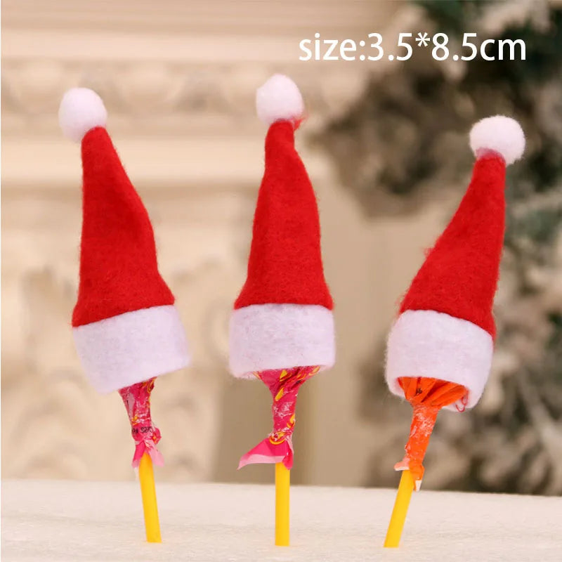 Festliche Besteckhalter und Weinabdeckung für Ihre Weihnachtsfeier