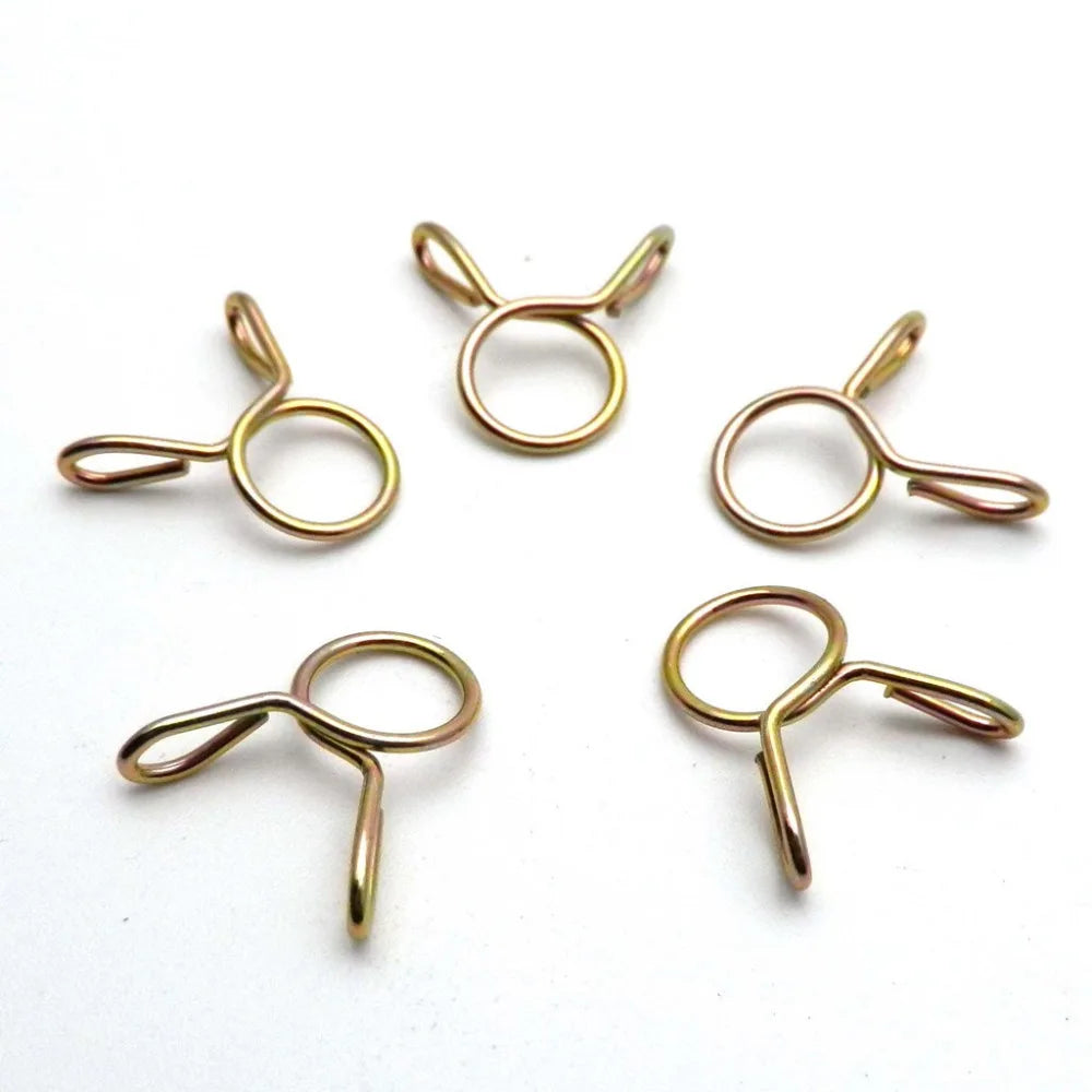 Set aus Metall Schlauchklemmen für 8 mm Kraftstoffschläuche