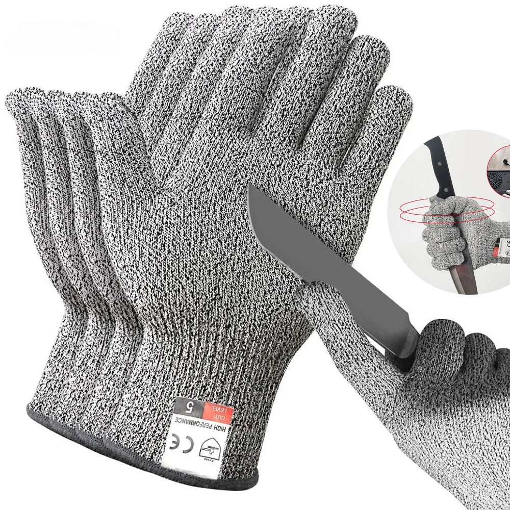 Hochfeste Anti-Schnitt-Handschuhe für Küche und Garten, sicher - bequem