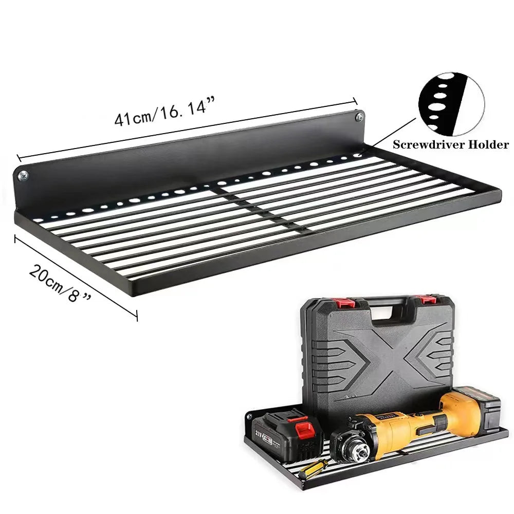 Platzsparende Elektrowerkzeug Wandhalterung aus Eisen für Werkstatt