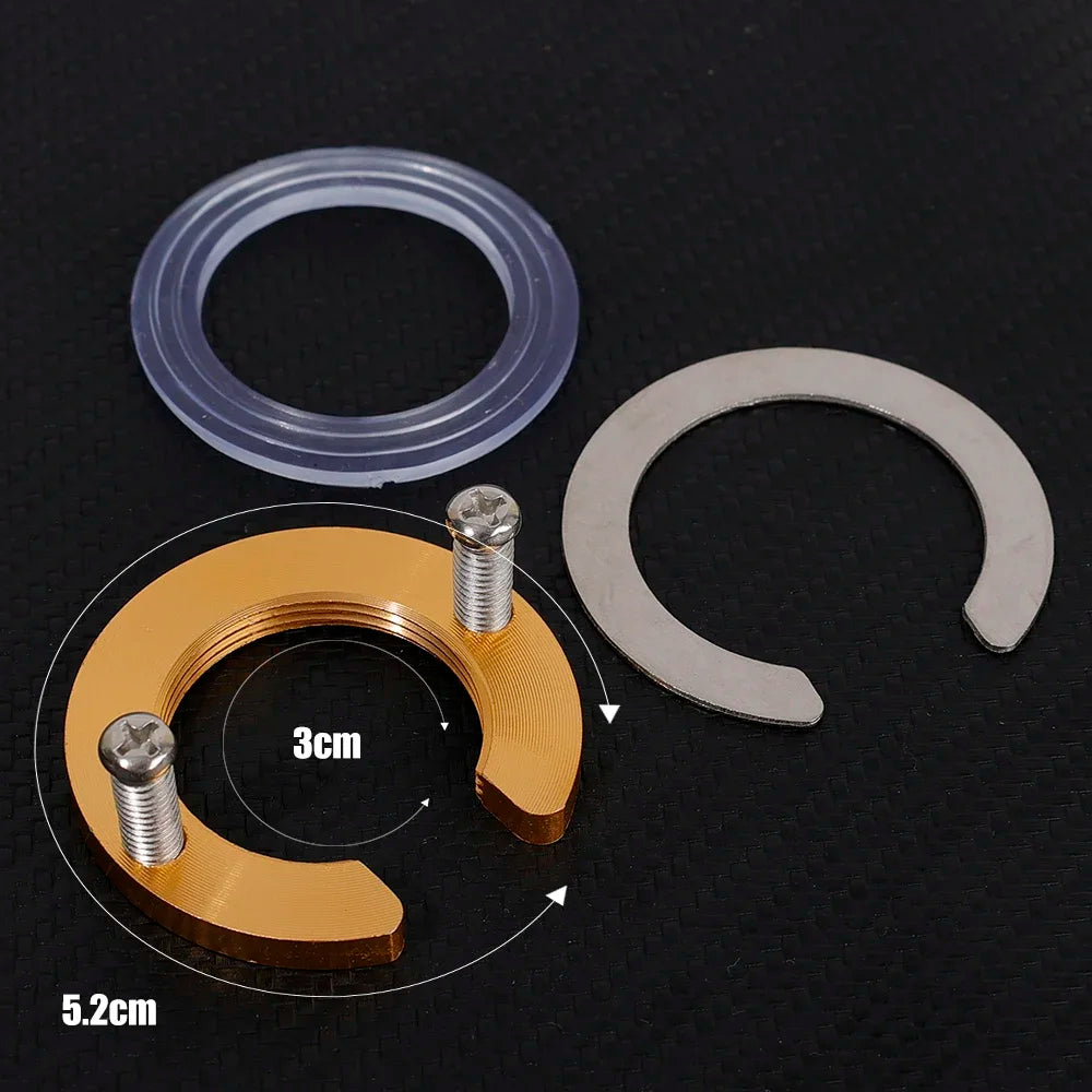 Sätze Wasserhahn Anti-Losing-Mutter Kappe C Typ Wasserhahn Befestigungs satz Waschbecken Werkzeuge Küche Befestigung Sicherungs ring Unter leg scheibe Befestigungs teile-Yabubest - Home & More