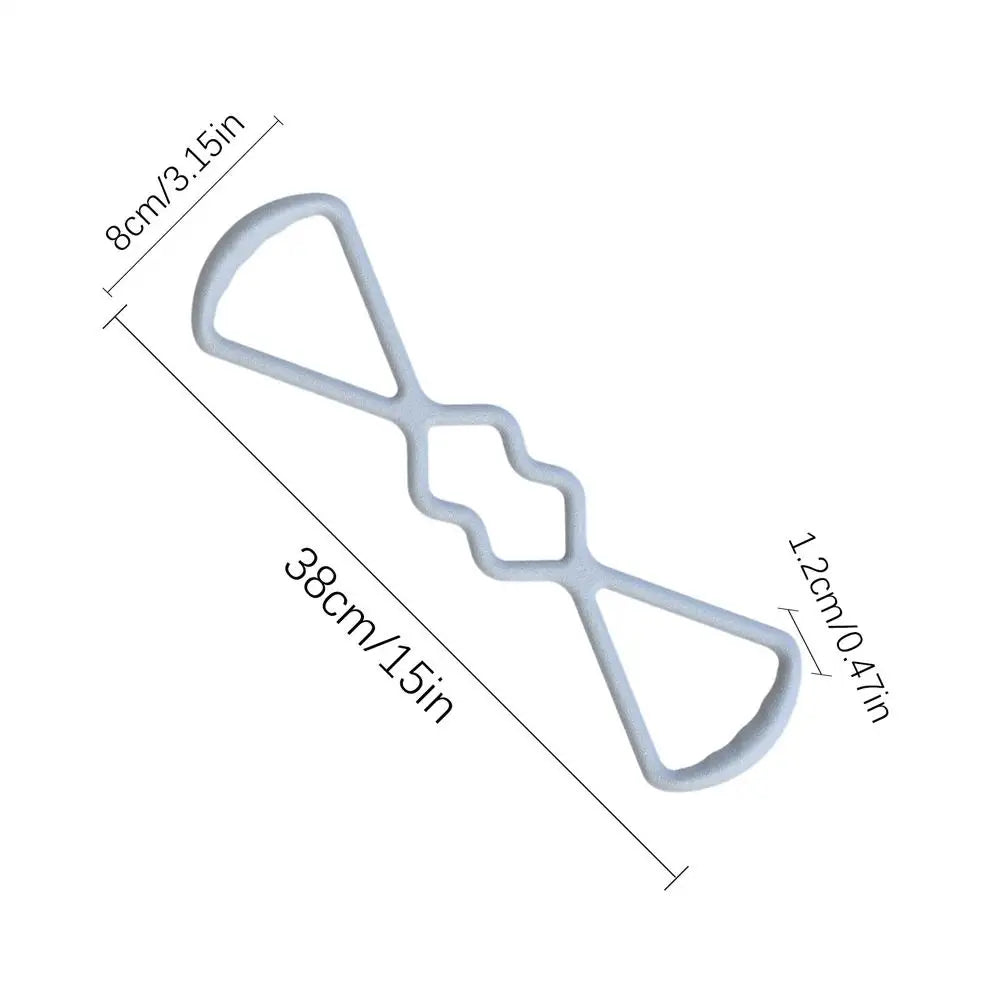 Elastische 8-förmige Widerstandsbänder für Fitness Schulter Rücken Training