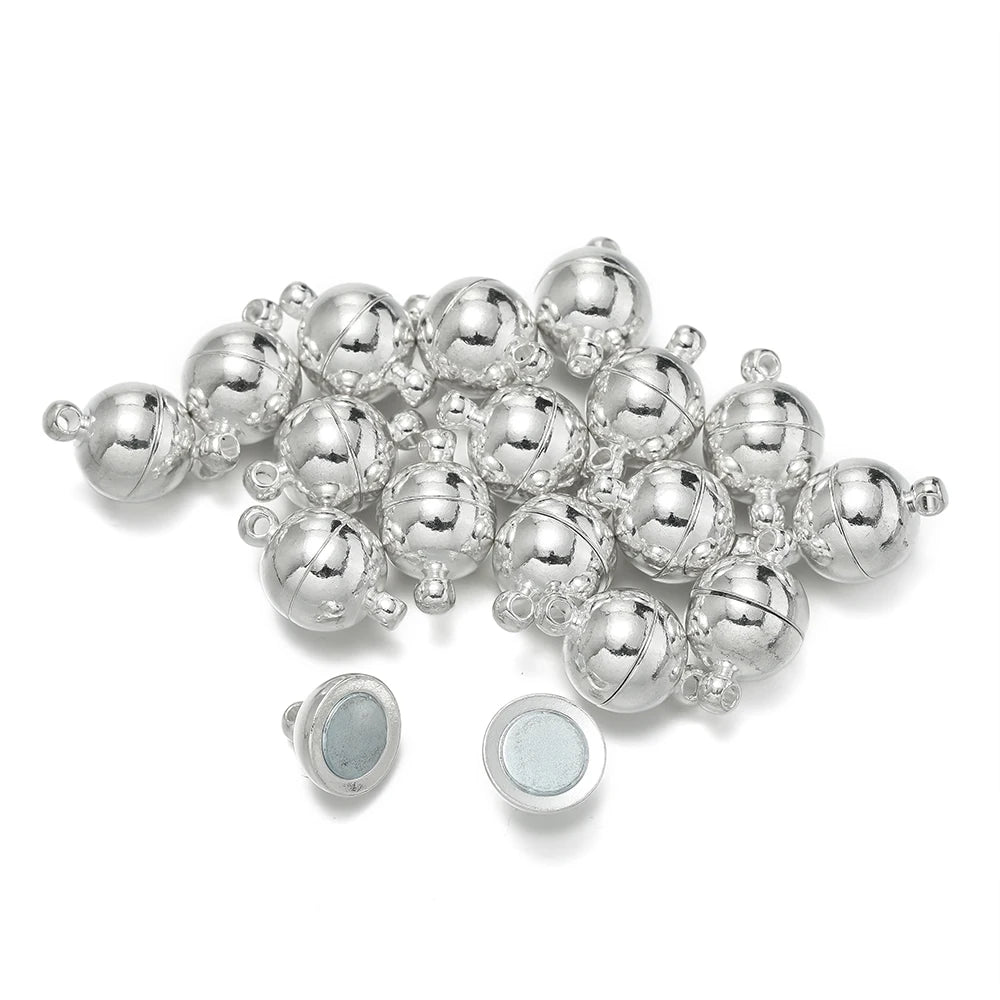 Runde magnetische Verschlüsse für DIY Schmuck Bastelprojekte