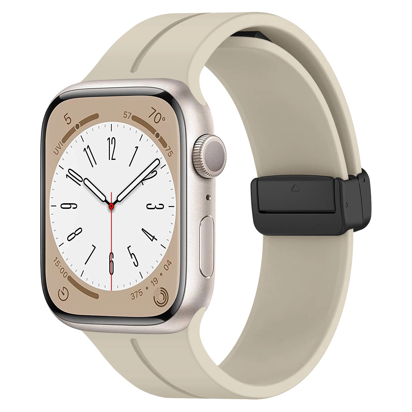 Geflochtenes Silikon Uhrenarmband 38-49mm – Flexibel für Viele Modelle