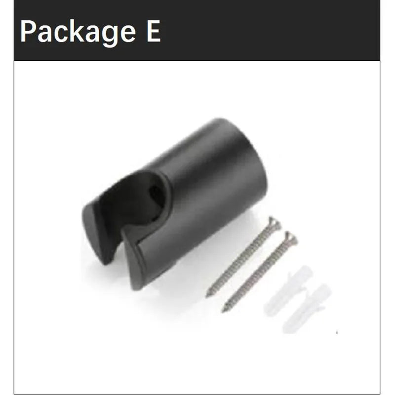 Handbrause Bidet WC Spritzpistole Duschkopf schwarz für Bad WC Einsatz