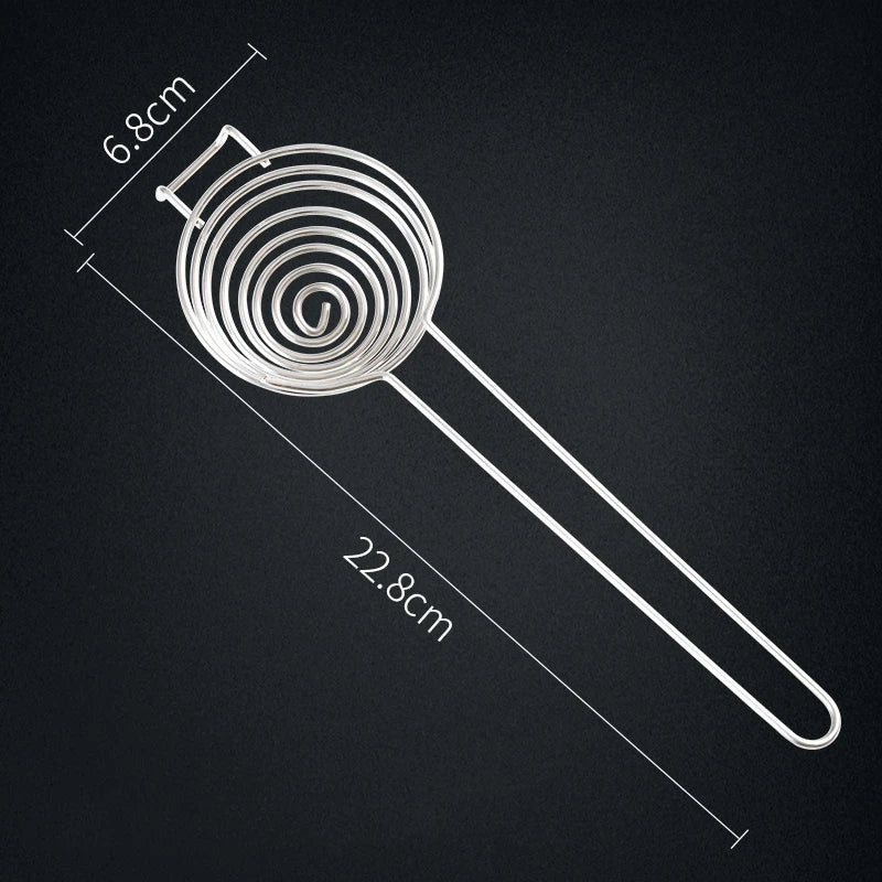 Edelstahl Eiweiß Separator Langgriff – Eigelb Teiler für Küche - Backen