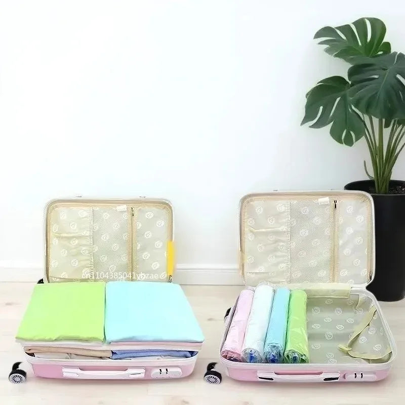 Vakuumbeutel Kompressionsbeutel zur platzsparenden Kleidung Aufbewahrung