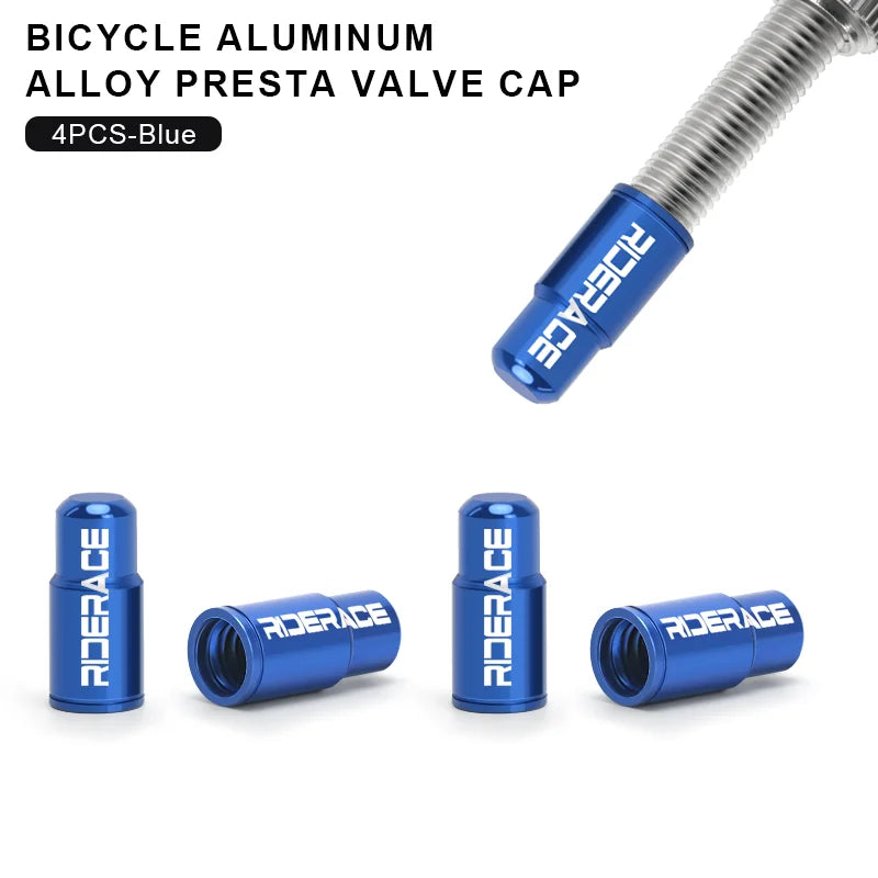 Robuste Aluminium Ventilkappe für Presta Ventile – CNC gefräst, staubdicht, MTB/Rennrad