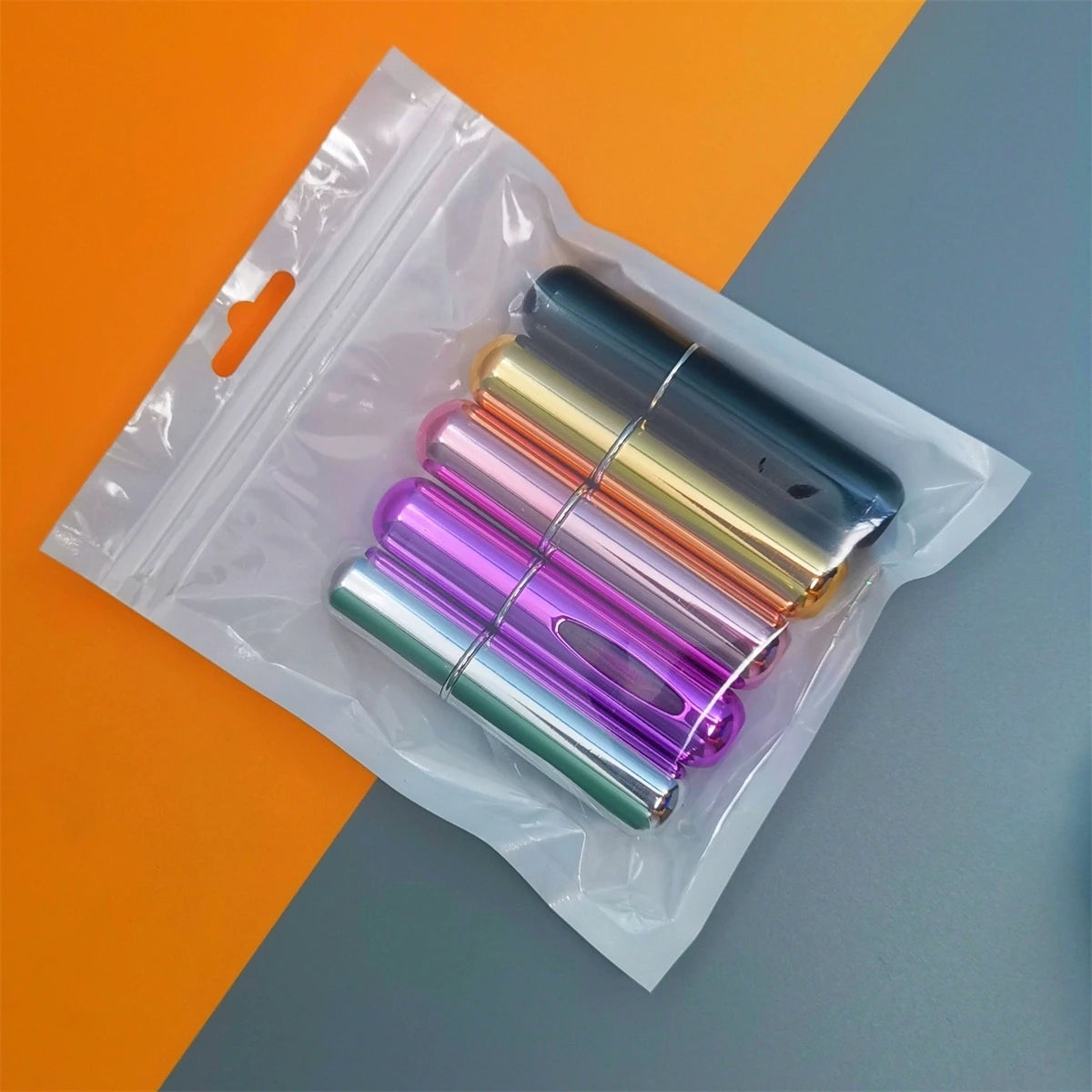 Nachfüllbare Mini Parfüm Flasche Reise Zerstäuber 5ml 1-5 Stück Set