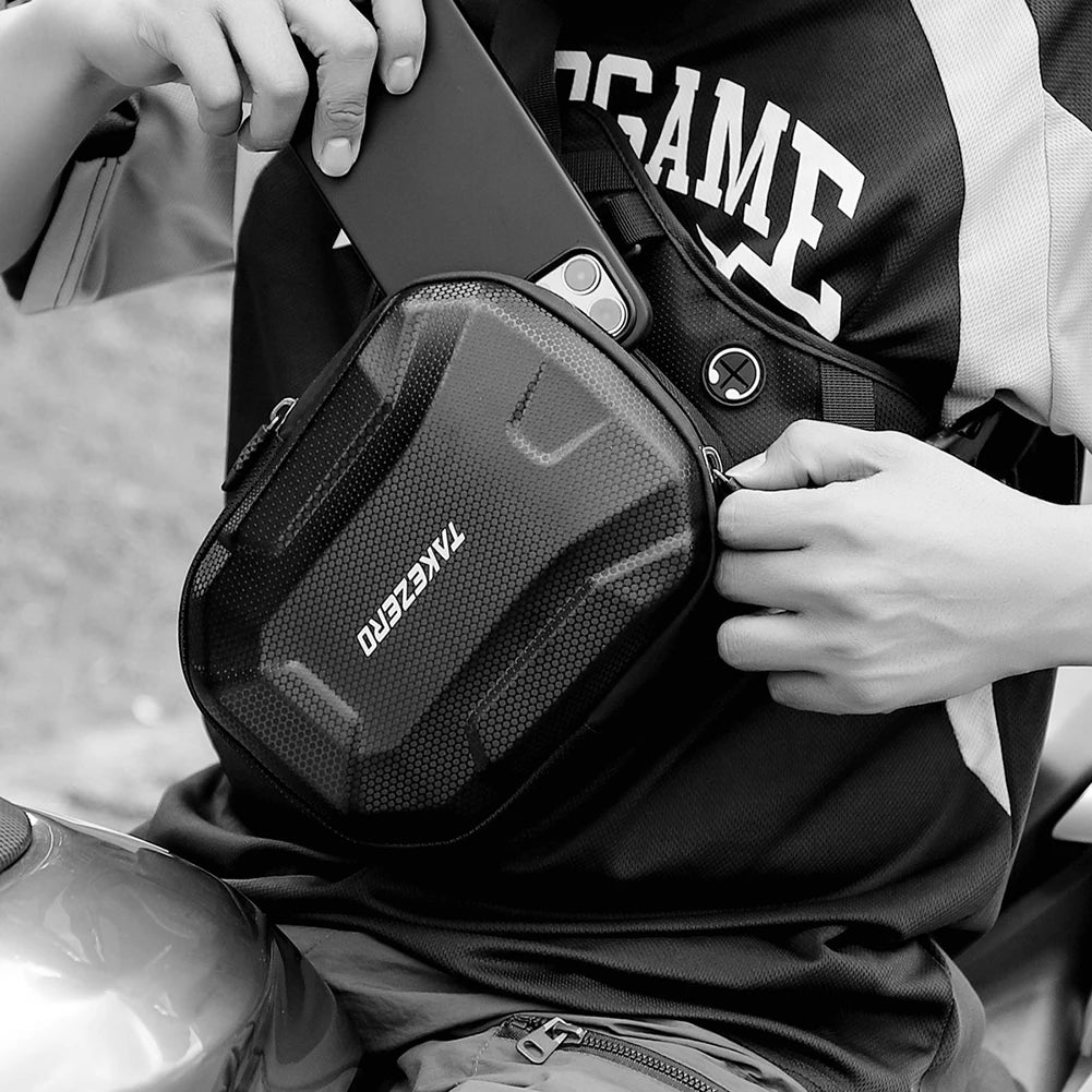 Wasserdichte Motorrad Beintasche Unisex – Outdoor Sport Taille Hüfttasche