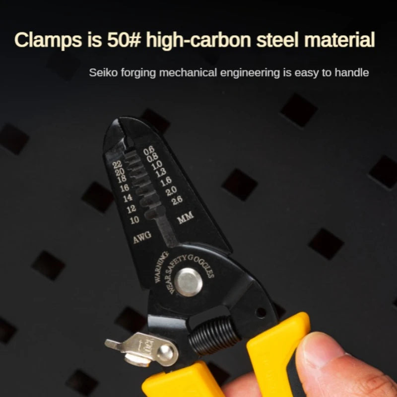 Multifunktions Abisolierzange & Drahtschneider für Elektriker