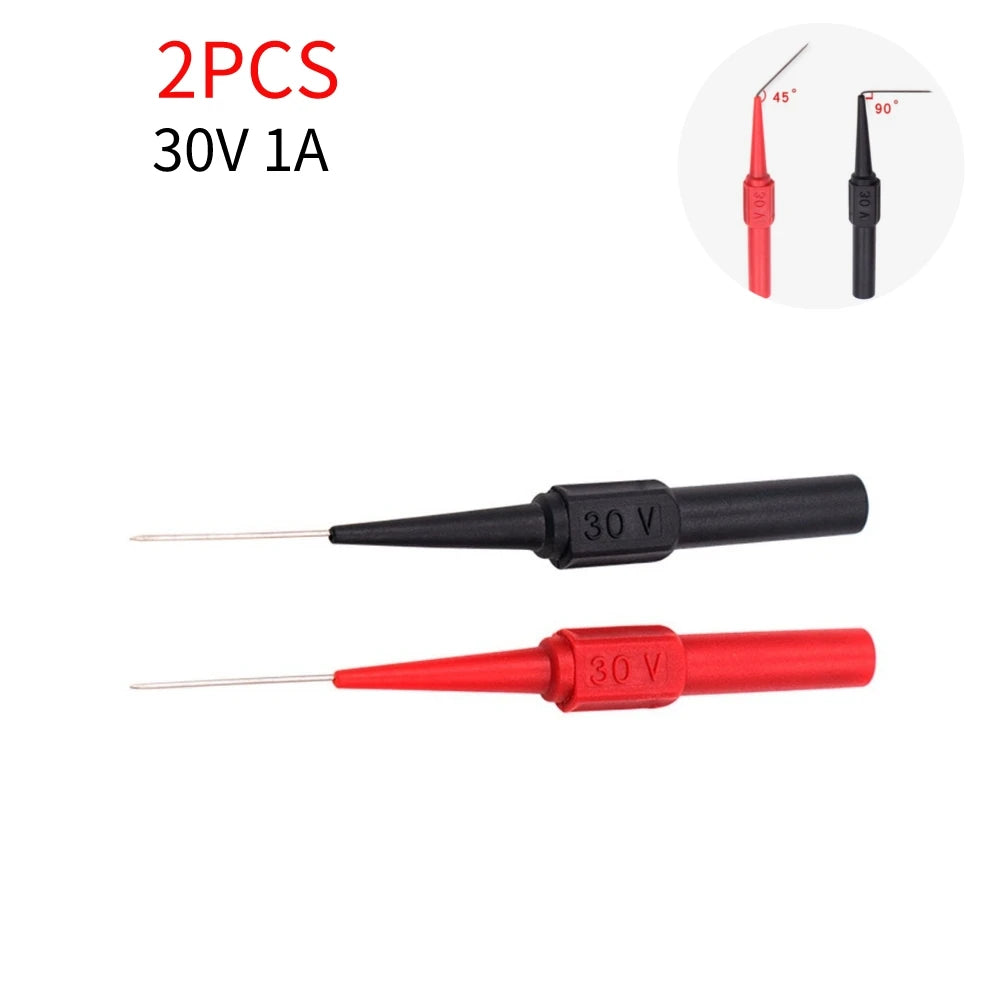 2 Stück isolierende Piercing-Nadel Testsonden 600V 10A für 2mm Leitungen