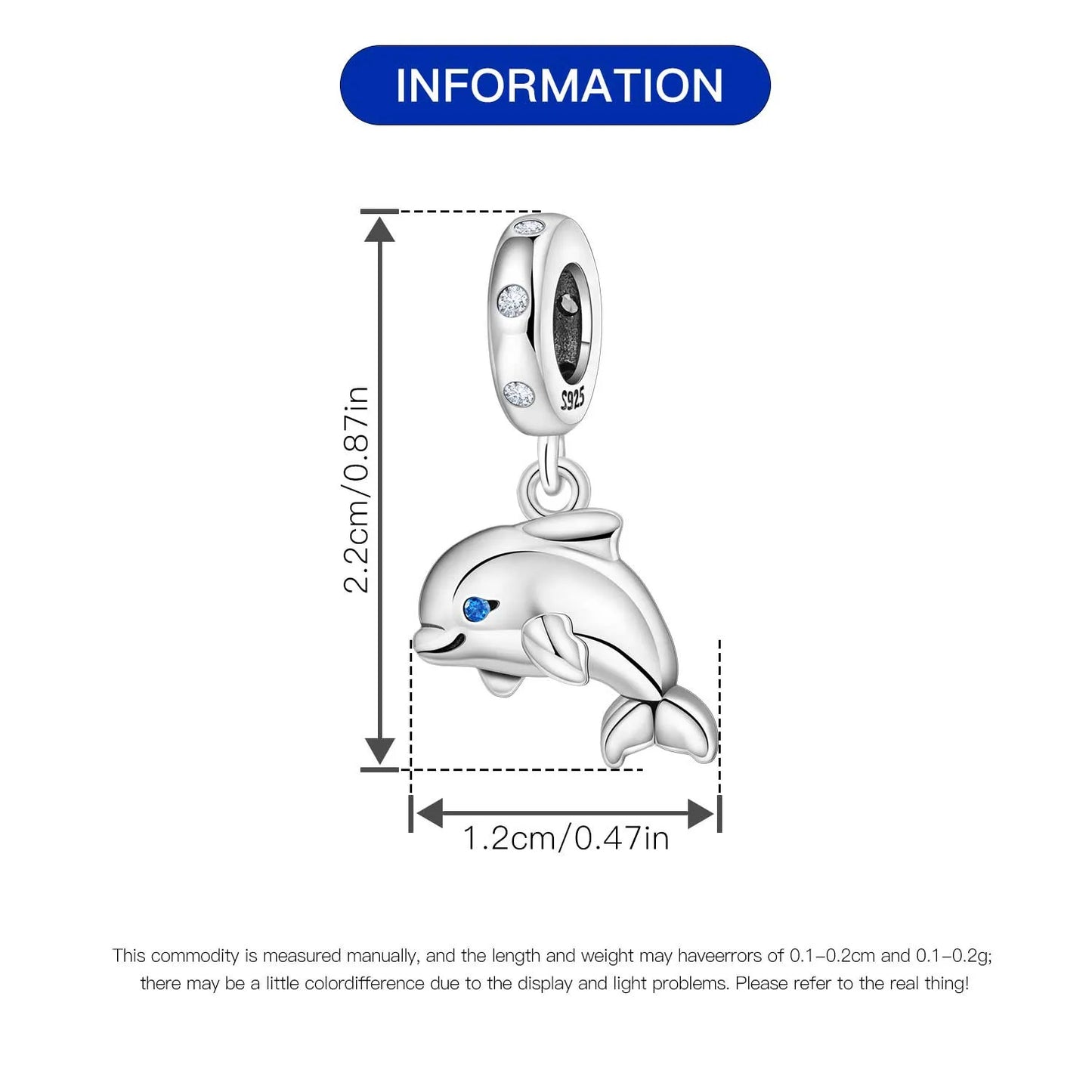925 Sterling Silber Muschel Seestern Anhänger für Armband