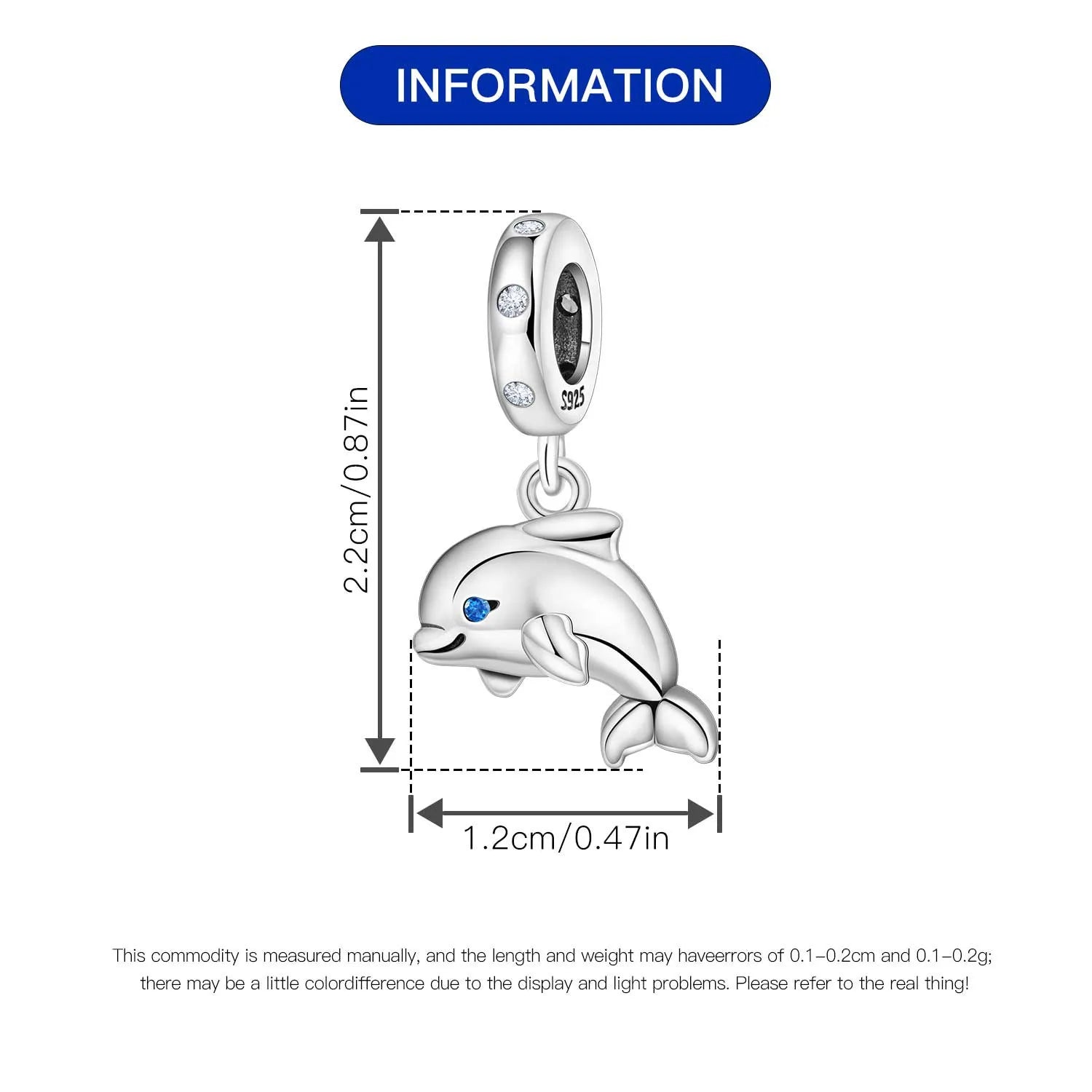 925 Sterling Silber Muschel Seestern Anhänger für Armband