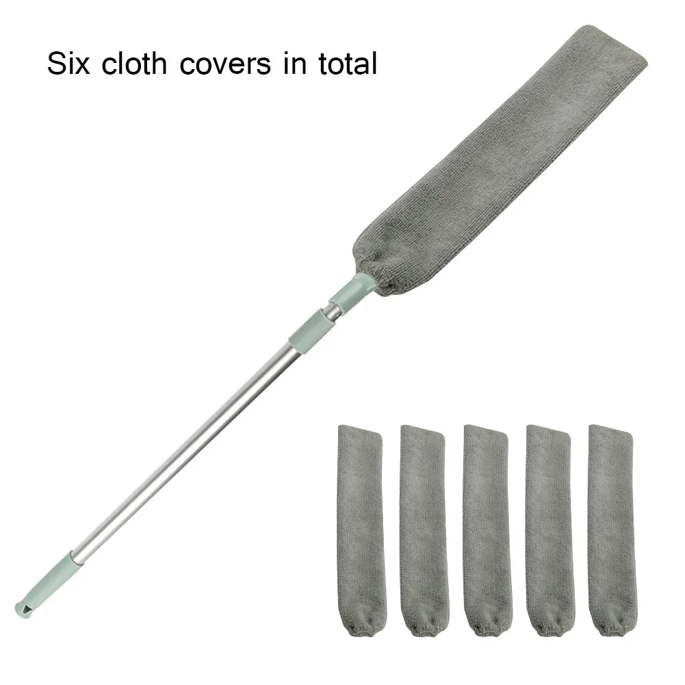 Lange Spalten Staubbürste Mikrofaser Teleskop Haushalt Fenster