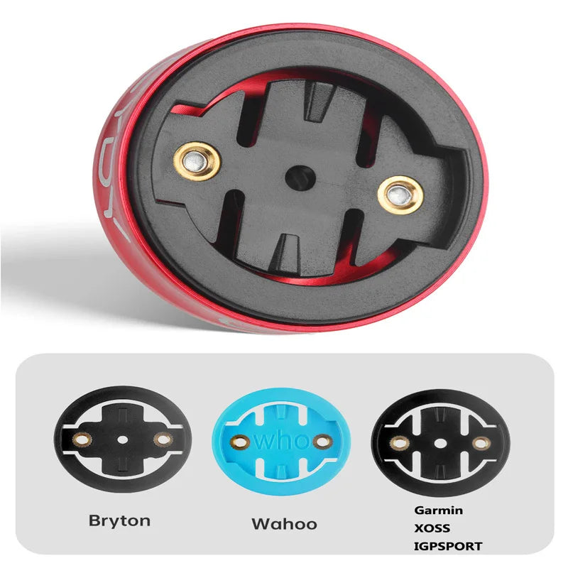 Fahrrad Computer Halterung für Vorbaukappe – sichere GPS Montage