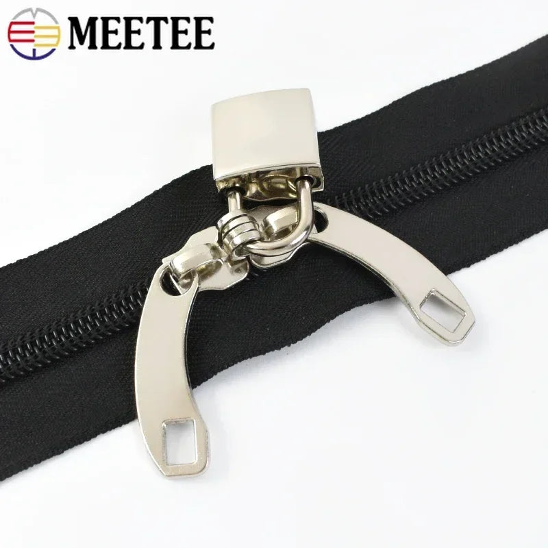 Vielseitige Reißverschlussköpfe mit Schlossloch für Reparaturen & DIY