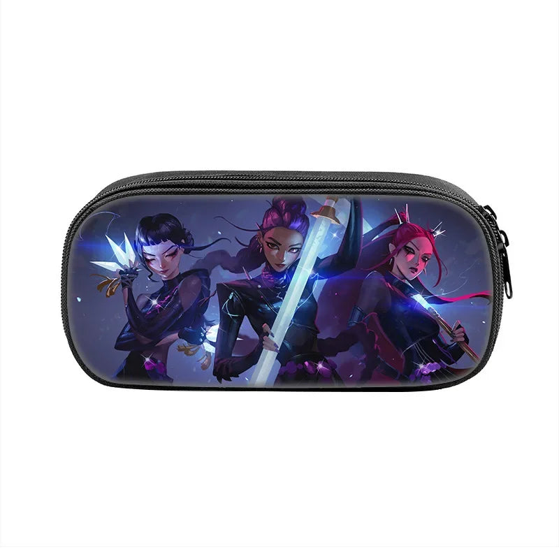 Stylisches Federmäppchen mit Anime-Motiv für kinder und Studenten