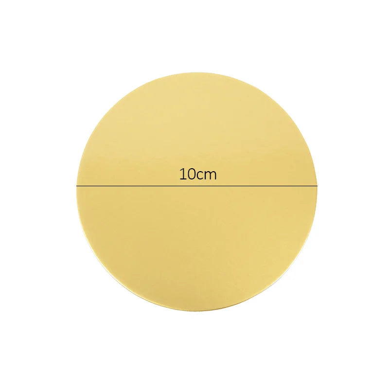 Runde Kuchenboards 10 16 22 26 cm Gold Silber Basis für Cupcake Dessert