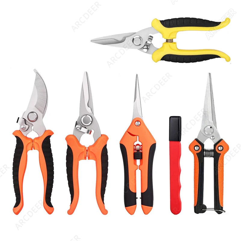 Praezisions Gartenschere fuer Blumen Kraeuter und kleine Zweige