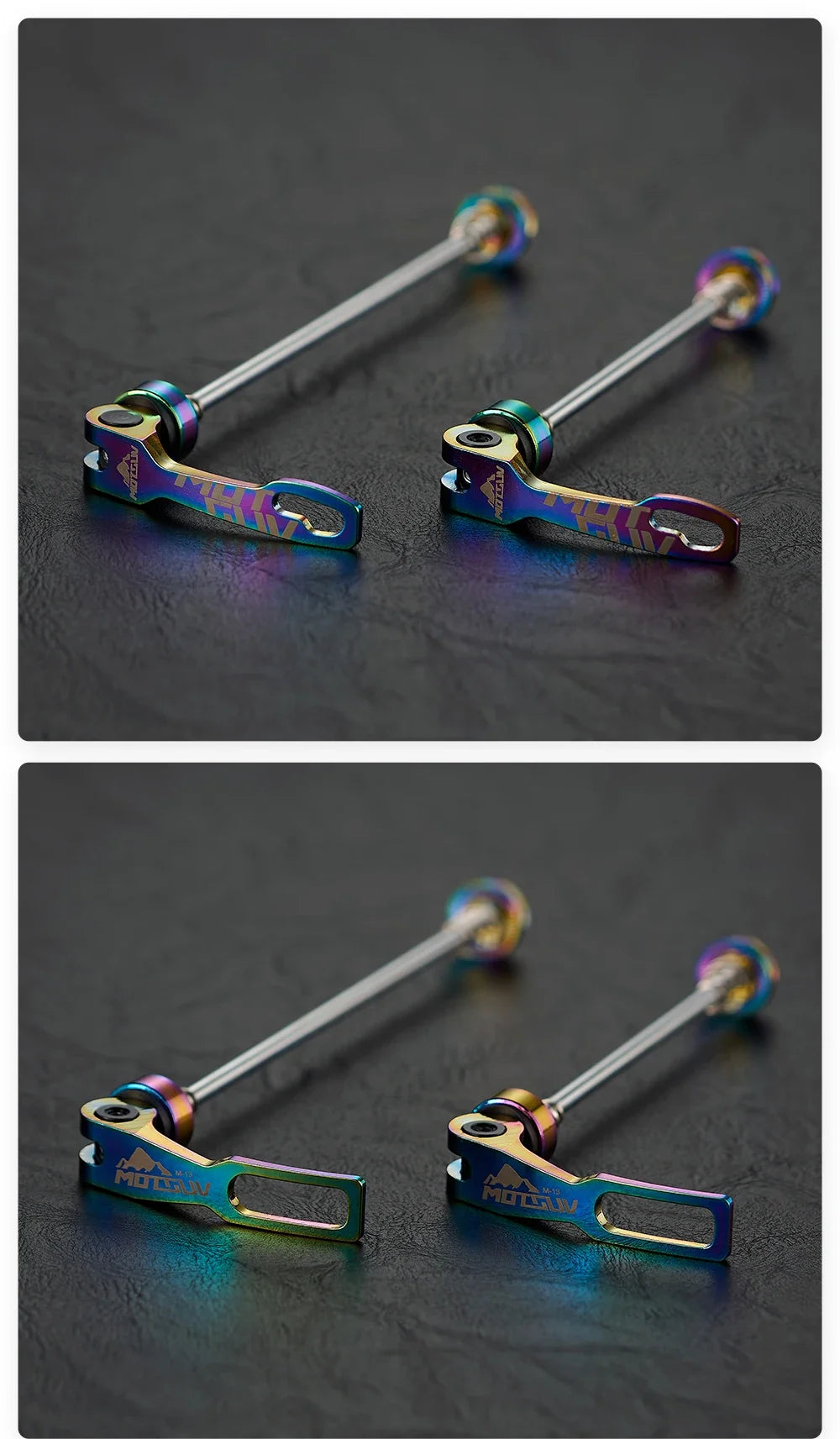 Ultraleichte Schnellspannspieße für Mountainbikes – 100 mm & 135 mm-Yabubest - Home & More