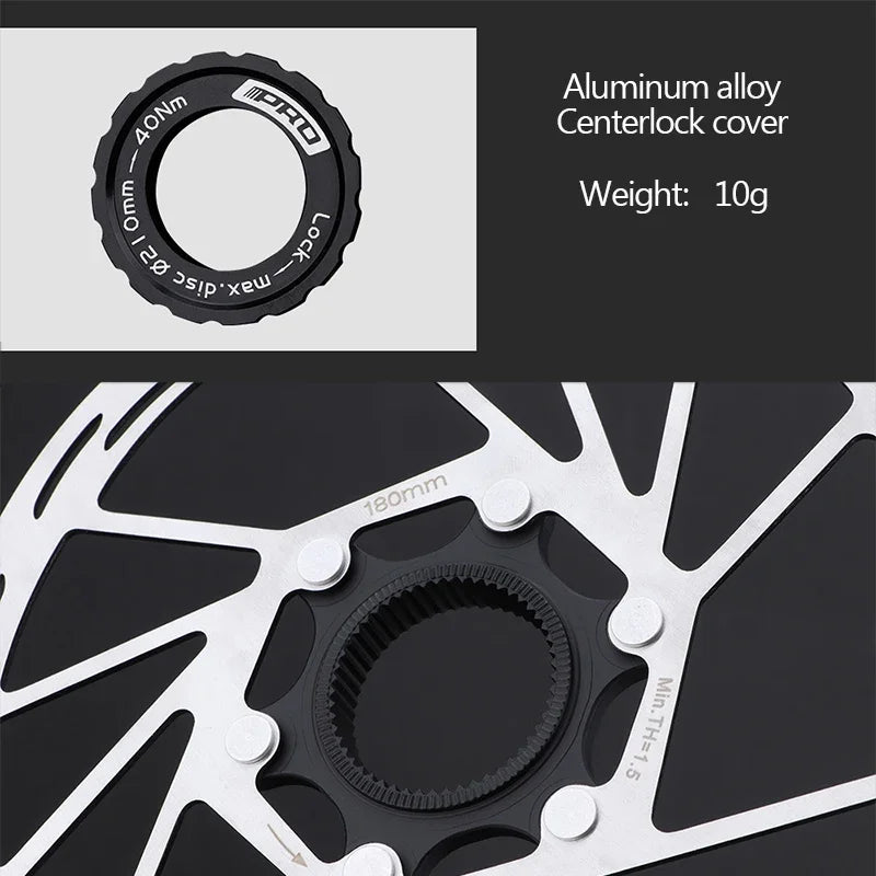 Centerlock Bremsscheiben 140 160 180 203mm Hydraulisch MTB Rennrad Set