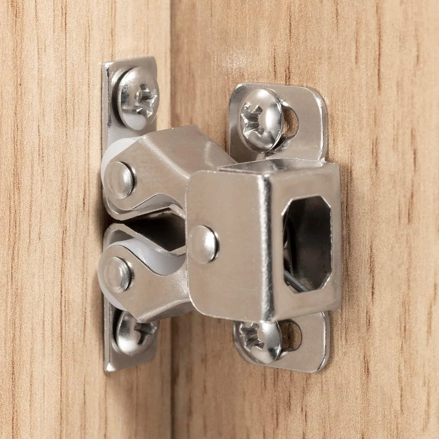 Möbel Türstopper Antik Kupfer Schranktürrolle Riegel Doppelverschluss Set