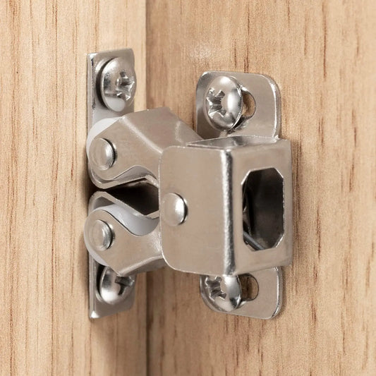 Möbel Türstopper Antik Kupfer Schranktürrolle Riegel Doppelverschluss Set