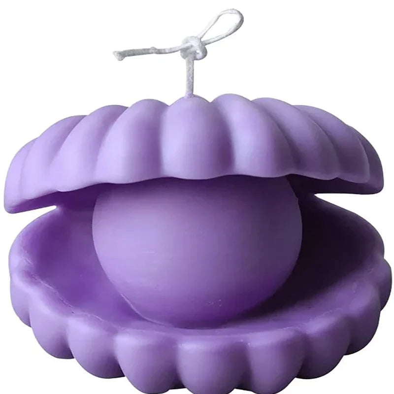 DIY Perle Shell Silikonform für Kerzen und Aromatherapie Dekoration
