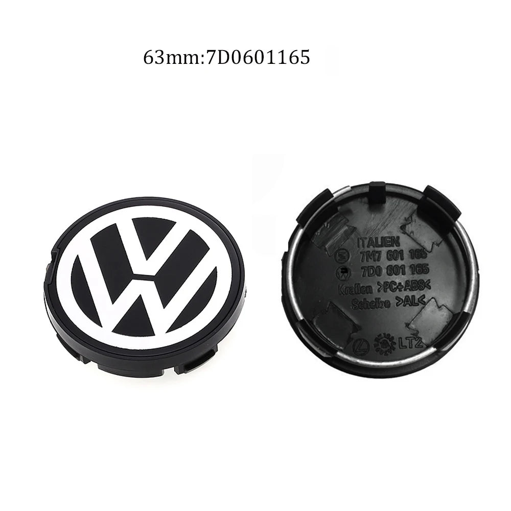 4er Radnabenkappen Set 55 56 60 63 65 70 mm ABS Aluminium