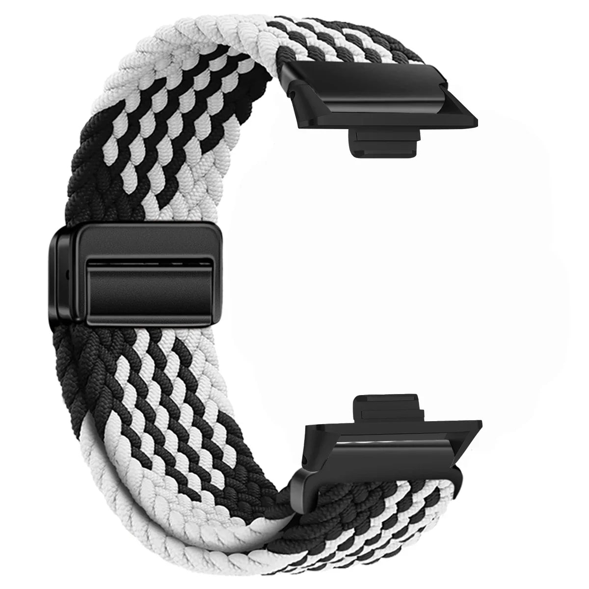 Verstellbares Nylon-Schlaufenarmband mit Magnetverschluss für Sportuhren
