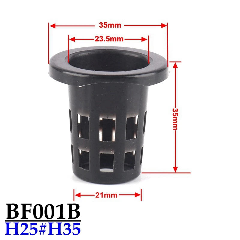 10 Stück Hydrokultur Pflanzkörbe aus Kunststoff für Gewächshaus und Gemüse