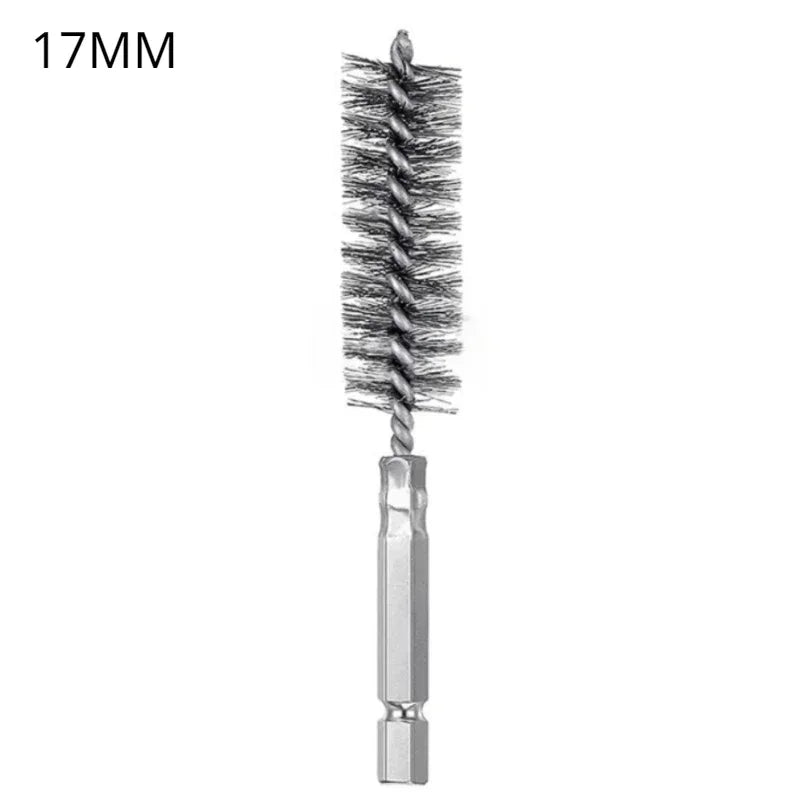 Effektive 8–19 mm Drahtrohr-Reinigungsbürste aus Edelstahl - Kupfer für Maschinenpflege