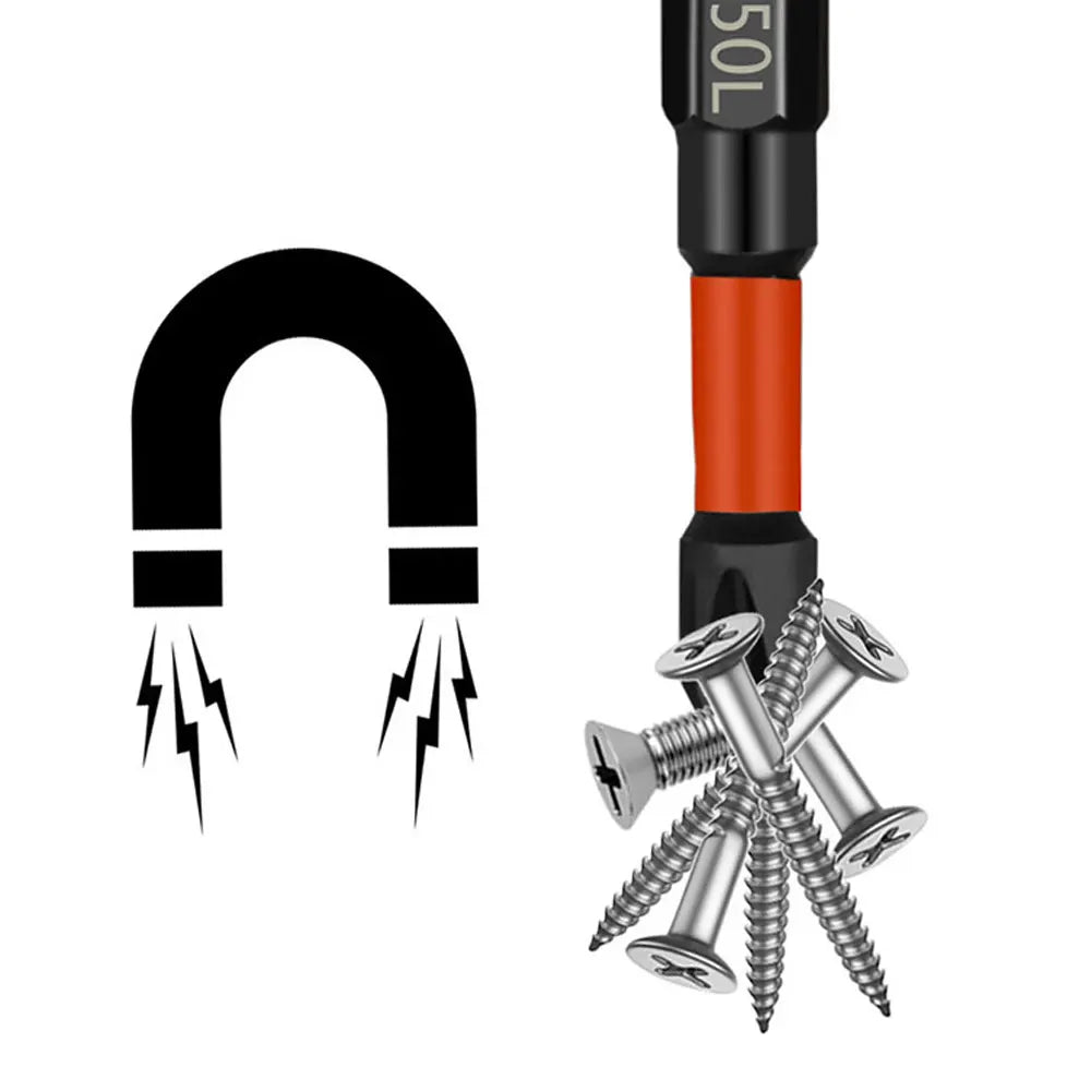 PH2 Magnetisches Kreuz Bit Set für Schraubarbeiten, Phillips, 5 oder 6 Stück