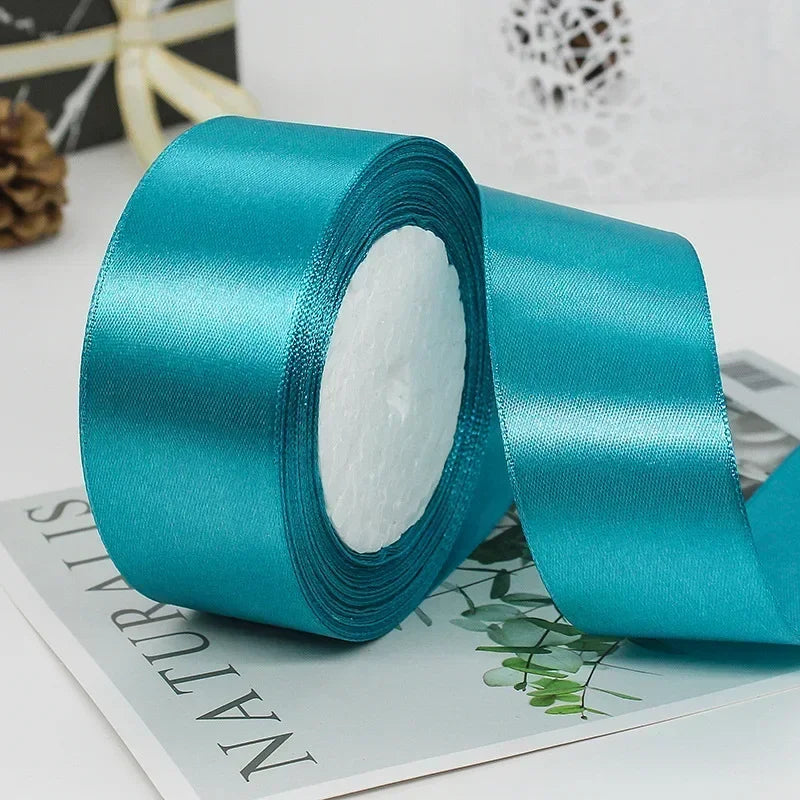 Vielseitiges Satinband für Geschenke und Dekoration 22 Meter Rolle