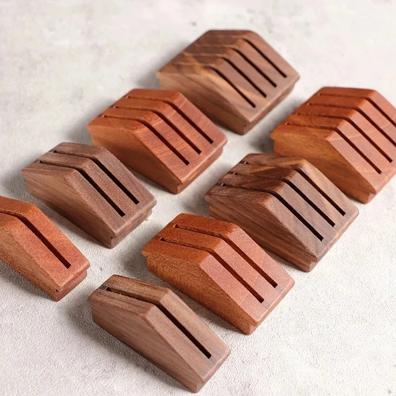 Wiederverwendbarer Holz Kaffeefilterhalter für Espresso Siebträger