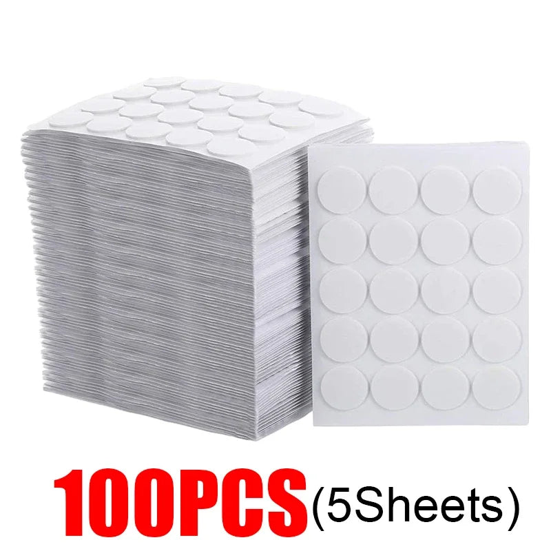 Kerze Docht Aufkleber 100 oder 1000 Stück Weiß doppelseitiges Klebeband