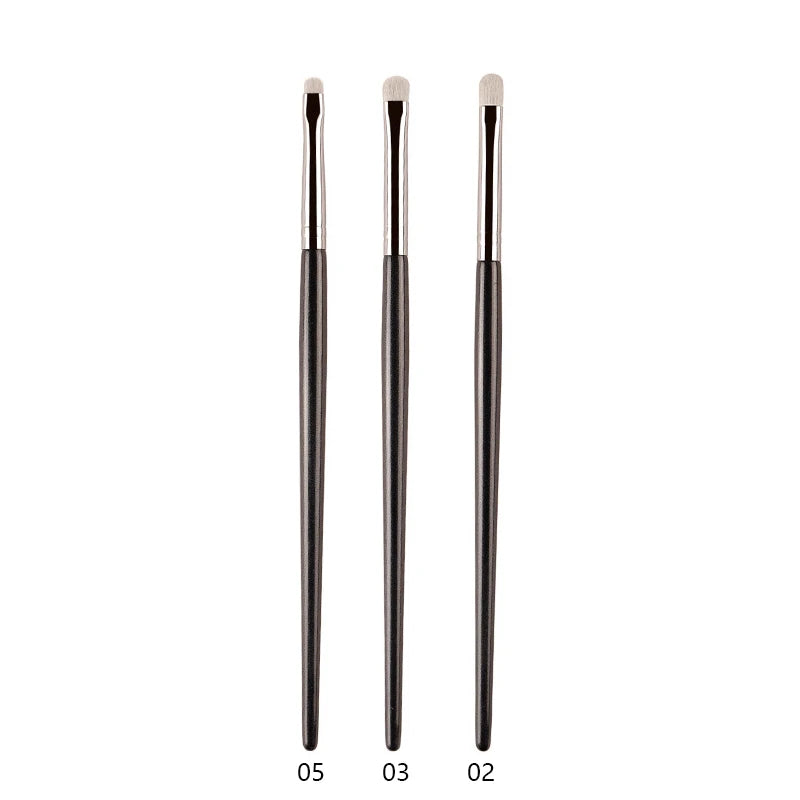 Ponyhaar Präzisionspinsel für Lidschatten Eyeliner Lippen - Exaktes Make-up