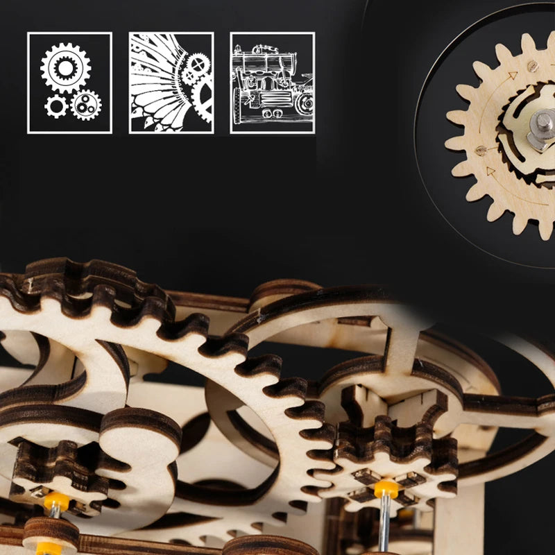 3D Holzpuzzle zum Selberbauen und Lernen für Erwachsene und Kinder