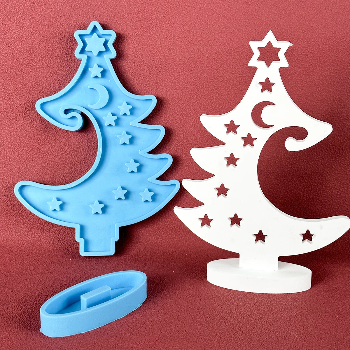 Silikonform für handgemachte Weihnachtsornamente und Dekoration