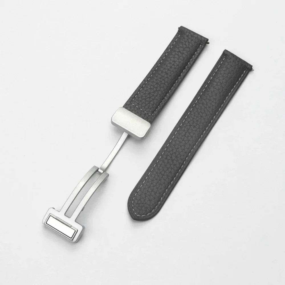 22 mm Lederarmband mit Magnetschnalle für Xiaomi Redmi Watch