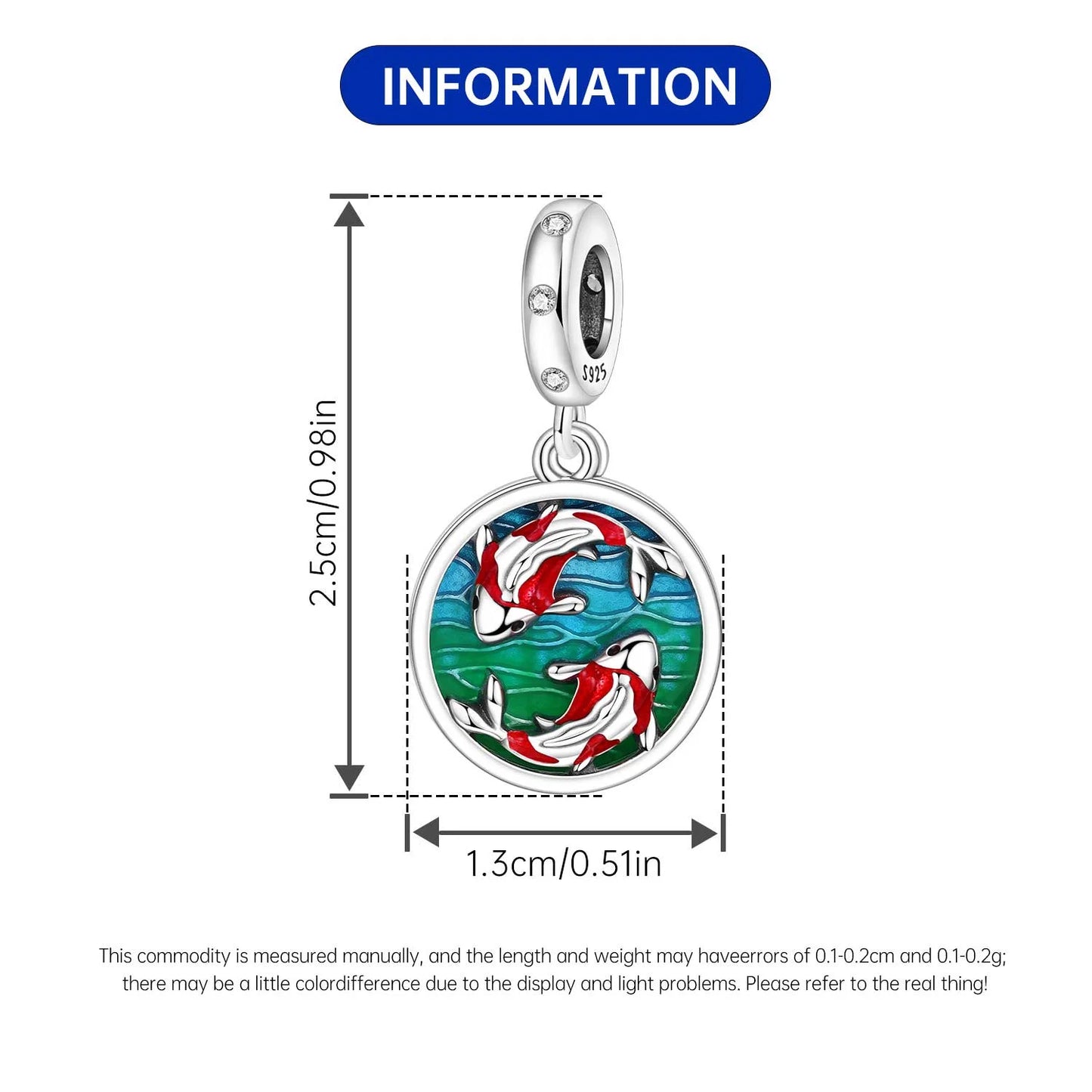 925 Sterling Silber Muschel Seestern Anhänger für Armband