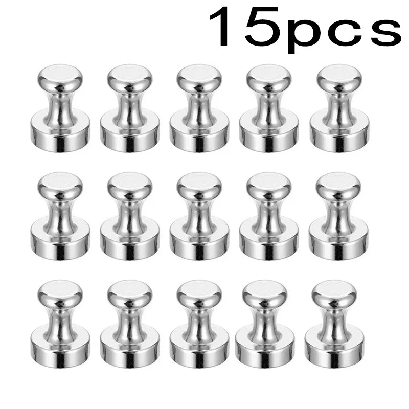 Starke Neodym Magnetische Reißzwecken für Whiteboard & Kühlschrank - 10/20er Set